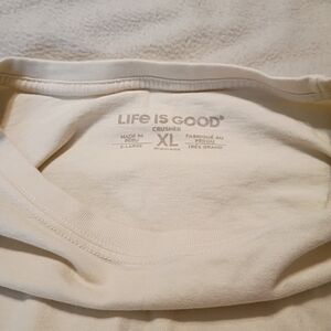 Life Is Good Off-White Women's T-Shirt